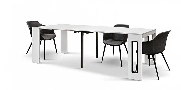 Πολυμορφικό τραπέζι-κονσόλα επεκτεινόμενο 45-295εκ (1837)-ΤΡΑΠΕΖΙΑ ΤΡΑΠΕΖΑΡΙΑΣ