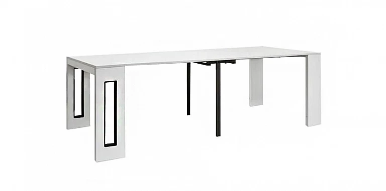 Πολυμορφικό τραπέζι-κονσόλα επεκτεινόμενο 45-295εκ (1837)-ΤΡΑΠΕΖΙΑ ΤΡΑΠΕΖΑΡΙΑΣ