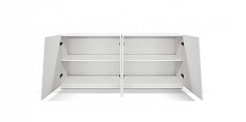 Μοντέρνος μπουφές τετράφυλλος WHITE (1834)