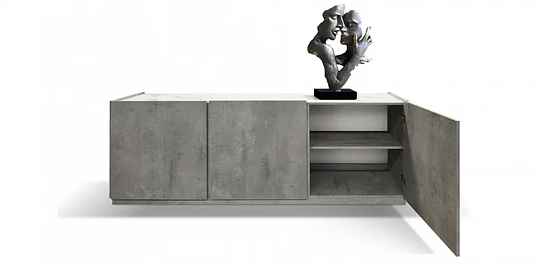 Μοντέρνος μπουφές CEMENT GRAY (1827)-ΜΠΟΥΦΕΣ