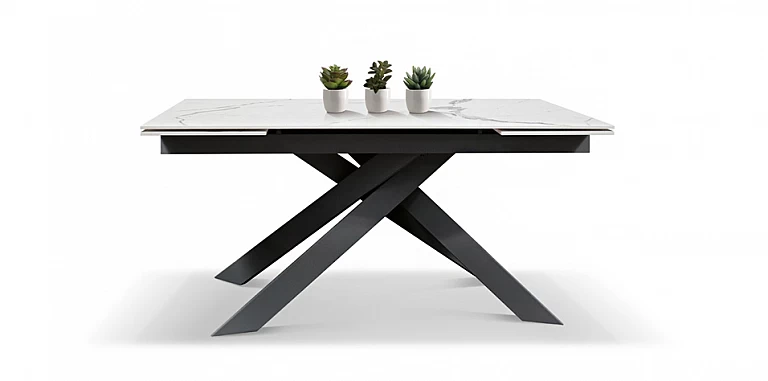 Μοντέρνο τραπέζι τραπεζαρίας επεκτεινόμενο STATUE (1928)-ΤΡΑΠΕΖΙΑ ΤΡΑΠΕΖΑΡΙΑΣ