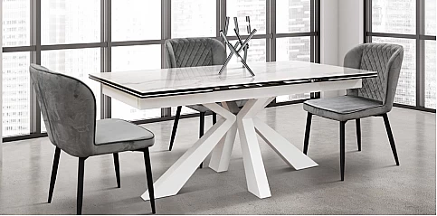 Μοντέρνο τραπέζι τραπεζαρίας επεκτεινόμενο STATUARY (1757)