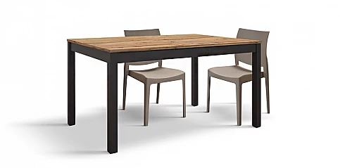 Τραπέζι τραπεζαρίας επεκτεινόμενο μεταλλικό (1806)