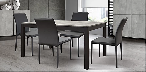 Τραπέζι τραπεζαρίας επεκτεινόμενο μεταλλικό (1854)