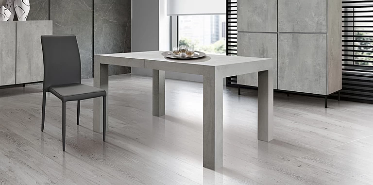 Ανοιγόμενο τραπέζι CEMENT GRAY (1797)-ΤΡΑΠΕΖΙΑ ΤΡΑΠΕΖΑΡΙΑΣ Ανοιγόμενο τραπέζι CEMENT GRAY (1797)-ΤΡΑΠΕΖΙΑ ΤΡΑΠΕΖΑΡΙΑΣ