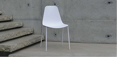 Καρέκλα μεταλλική με προστασία UV (0990)