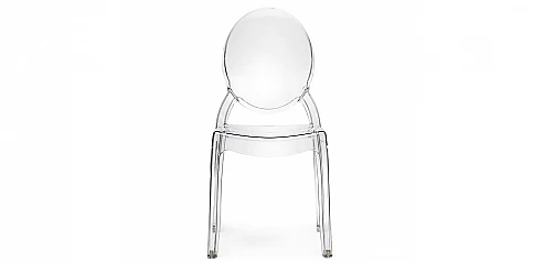 Μοντέρνα διάφανη καρέκλα (0695)