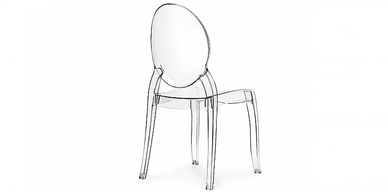 Μοντέρνα διάφανη καρέκλα (0695) ΚΑΡΕΚΛΕΣ ΤΡΑΠΕΖΑΡΙΑΣ