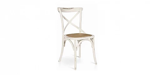 Καρέκλα χιαστί με ρατάν (0780)