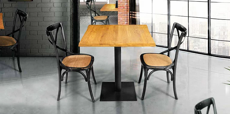 Καρέκλα χιαστί με ρατάν (0781)-ΚΑΡΕΚΛΕΣ ΤΡΑΠΕΖΑΡΙΑΣ