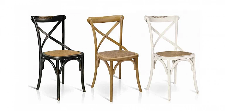 Καρέκλα χιαστί με ρατάν (0781)-ΚΑΡΕΚΛΕΣ ΤΡΑΠΕΖΑΡΙΑΣ