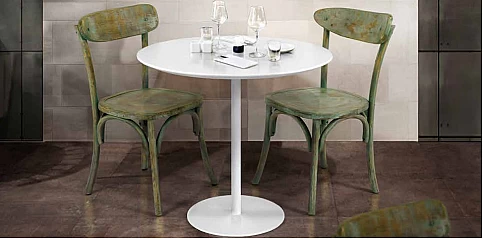 Τραπέζι εστίασης στρογγυλό Ø60X72Y (1696/1712)