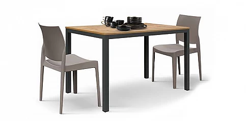 Τραπέζι εστίασης μεταλλικό 110X68X75Y (2099)