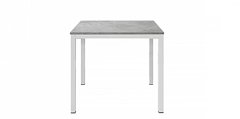 Τραπέζι εστίασης τετράγωνο μεταλλικό 80X80X75Y (2109)