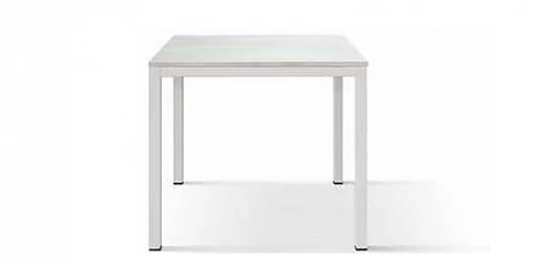 Τραπέζι εστίασης τετράγωνο μεταλλικό 80X80X75Y (2110)