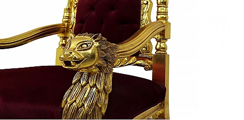 Θρόνος σε μπορντώ βελούδο (0003)