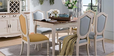 Τραπέζι τραπεζαρίας επεκτεινόμενο vintage (C11L)