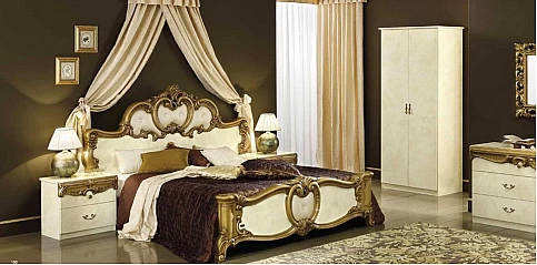 Κρεβάτι king size Ιταλίας BAROCCO (BGO3) (197Χ200)