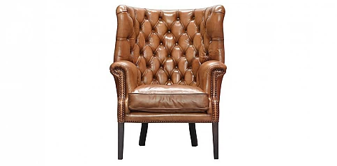Churchill clubchair camel