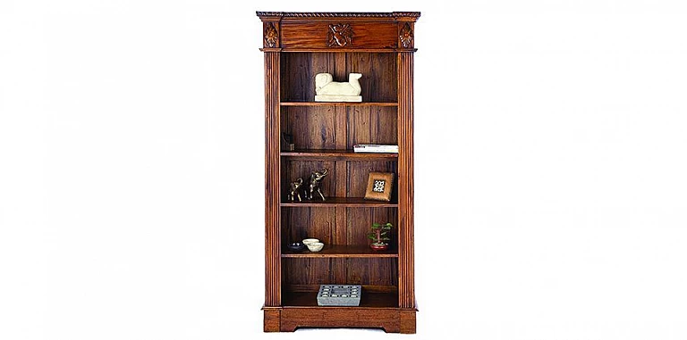 Βιβλιοθήκη υψηλής ποιότητας VILLAGE (Α045)-ΒΙΒΛΙΟΘΗΚΗ