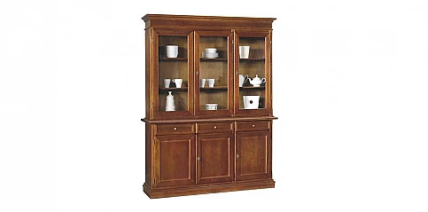 Βιτρίνα / Βιβλιοθήκη με τρεις πόρτες (381I)