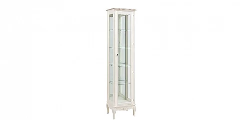 Βιτρίνα σε εκρού πατίνα vintage (K61R) Βιτρίνα σε εκρού πατίνα vintage (K61R)
