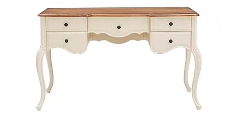 Γραφείο σε εκρού πατίνα vintage (GS18) Γραφείο σε εκρού πατίνα vintage (GS18)