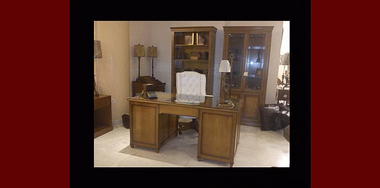 Γραφείο σε μασίφ κερασιά (B338) ΓΡΑΦΕΙΑ ΚΛΑΣΙΚΑ