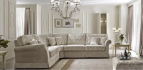 Γωνιακός καναπές κλασικός ΙΤΑΛΙΑΣ (TREV)