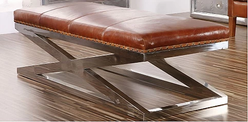 Δερμάτινο σκαμπό (0011)