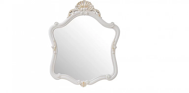 Καθρέφτης πατίνα σε ρομαντικό ύφος με λεπτομέρειες από φύλλα χρυσού (1268) ΔΙΑΚΟΣΜΗΤΙΚΟΙ ΚΑΘΡΕΦΤΕΣ