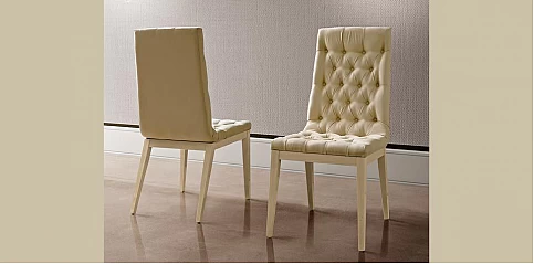 Καρέκλα τραπεζαρίας AMBRA καπιτονέ (AMBR)