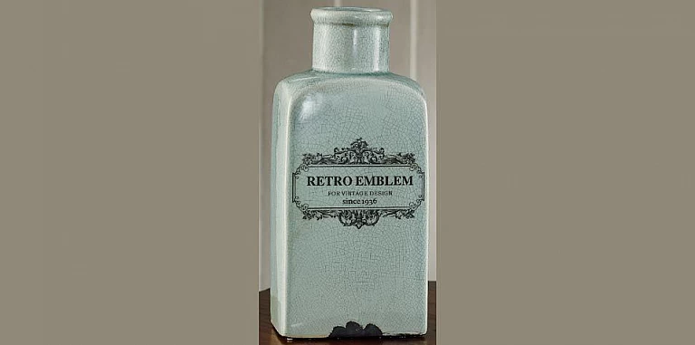 Κεραμικό βάζο "RETRO" (A948)-ΒΑΖA ΔΙΑΚΟΣΜΗΤΙΚA