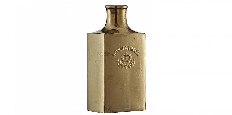 Κεραμικό βάζο χρυσό (Α919)-ΒΑΖA ΔΙΑΚΟΣΜΗΤΙΚA