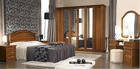 Σετ κρεβατοκάμαρας Ιταλίας NOSTALGIA (GENDARME) (160Χ200)