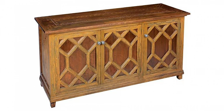 Μπουφές τρίφυλλος OLD PENNY (PN04)-ΜΠΟΥΦΕΣ