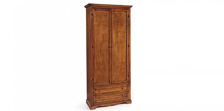 Ντουλάπα ξύλινη με δύο πόρτες (517I) ΝΤΟΥΛΑΠΕΣ