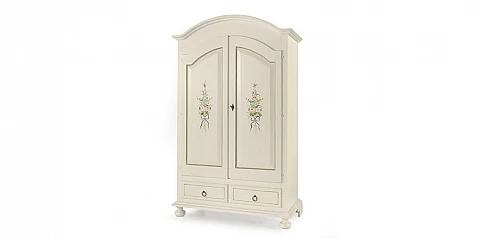 Ντουλάπα ρομαντική "Bellrose" με λουλούδια (0503)