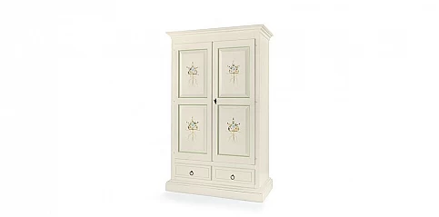 Ντουλάπα ρομαντική "Bellrose" ζωγραφιστή (0504)