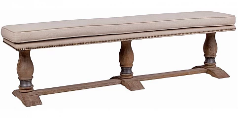 Παγκάκι σε φυσικό ξύλο ρουστίκ RENAISSANCE (RN07) Παγκάκι σε φυσικό ξύλο ρουστίκ RENAISSANCE (RN07)