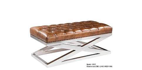 Δερμάτινο σκαμπό (1012)