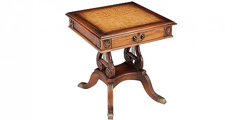 Τετράγωνο τραπεζάκι λάμπας BRUNSWICK (BR07)