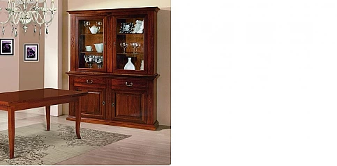 Μπουφές βιτρίνα με 2 πόρτες (597I)