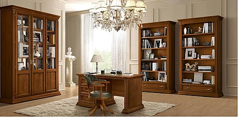 Γραφείο κλασικό Ιταλίας σε κερασιά TREVISO (TREV) *ΕΚΘΕΣΙΑΚΟ*