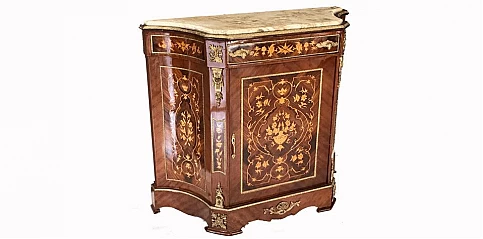 Μπουφές Μπαρόκ Louis XV με Καμπυλωτά Πόδια (1017A)