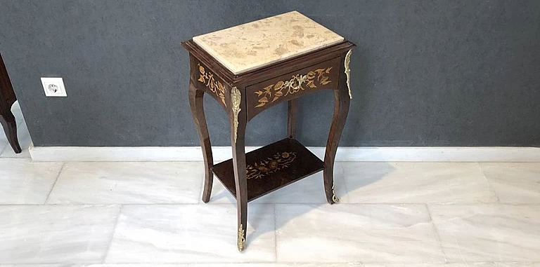 Κομοδίνο / τραπεζάκι τετράγωνο με συρταράκι (0002) έχει ελάττωμα ΜΙΚΡΟΕΠΙΠΛΑ ΠΡΟΣΦΟΡΕΣ