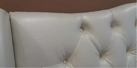 Κρεβάτι διπλό καπιτονέ σε ecopelle δέρμα (0Κ94) (160Χ200)