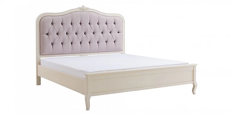 Κρεβάτι υπέρδιπλο καπιτονέ σε πατίνα ξυλόγλυπτο (118P) (180Χ200) ΚΡΕΒΑΤΙΑ ΥΠΕΡΔΙΠΛΑ 