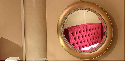 Κρεβάτι διπλό σε βελούδο (K164) 160Χ200