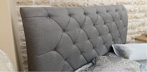 Κρεβάτι διπλό υφασμάτινο (0K47) (160Χ200)